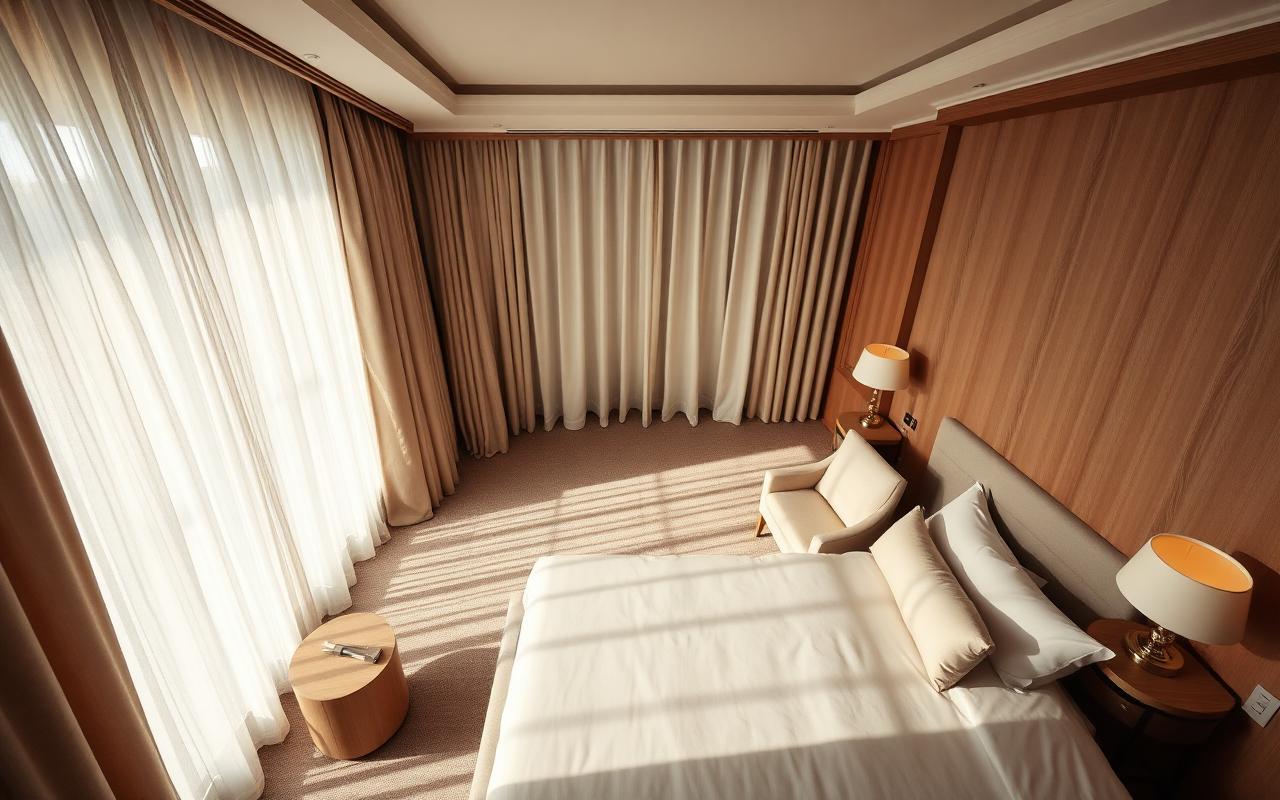 A modern hotel scene representing the changing landscape of hotel discovery and AI-driven recommendations